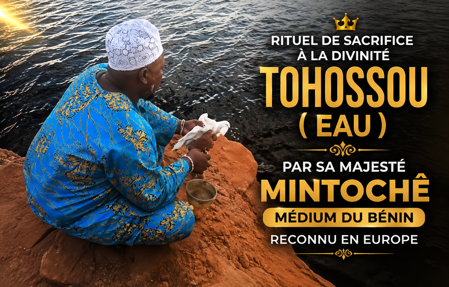 puissant marabout, rituel de sacrifice a la divinite tohossou, rituel puissant , puissant maitre du benin,