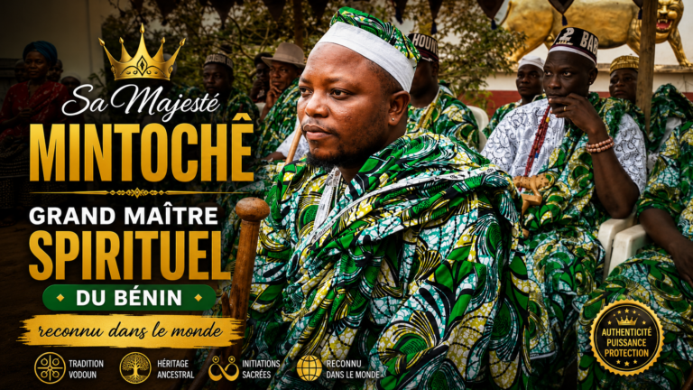 sa majeste mintoche ouidah, puissant médium africain reconnu en France